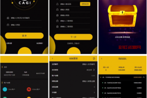 【CAGI虚拟币源码】理财H5网站区块链+投资分红+杠杆转账+完整运营版