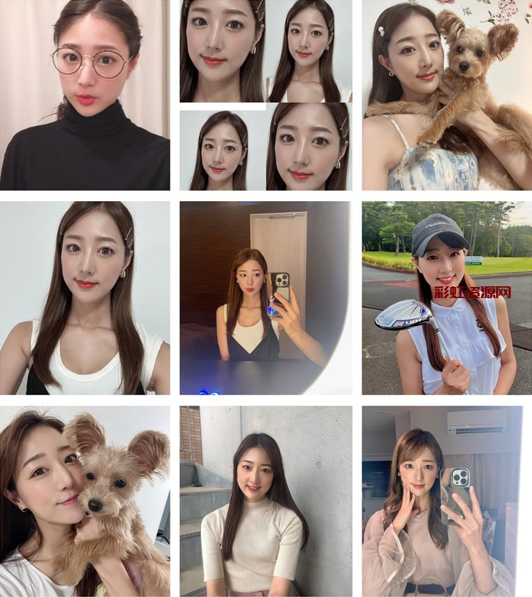 (编号sk248)  #日本 美女 日常 生活 养1 高尔夫 弹琴 自拍多1685张照片视频167个