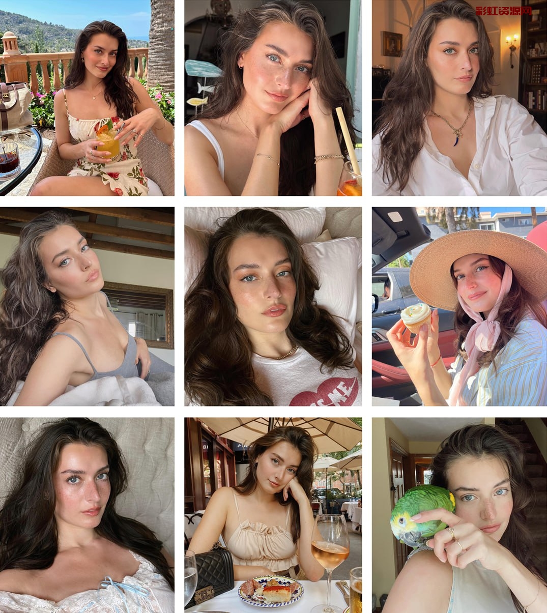 (编号kk128)  欧美女 日常 生活 旅游868张照片视频87个