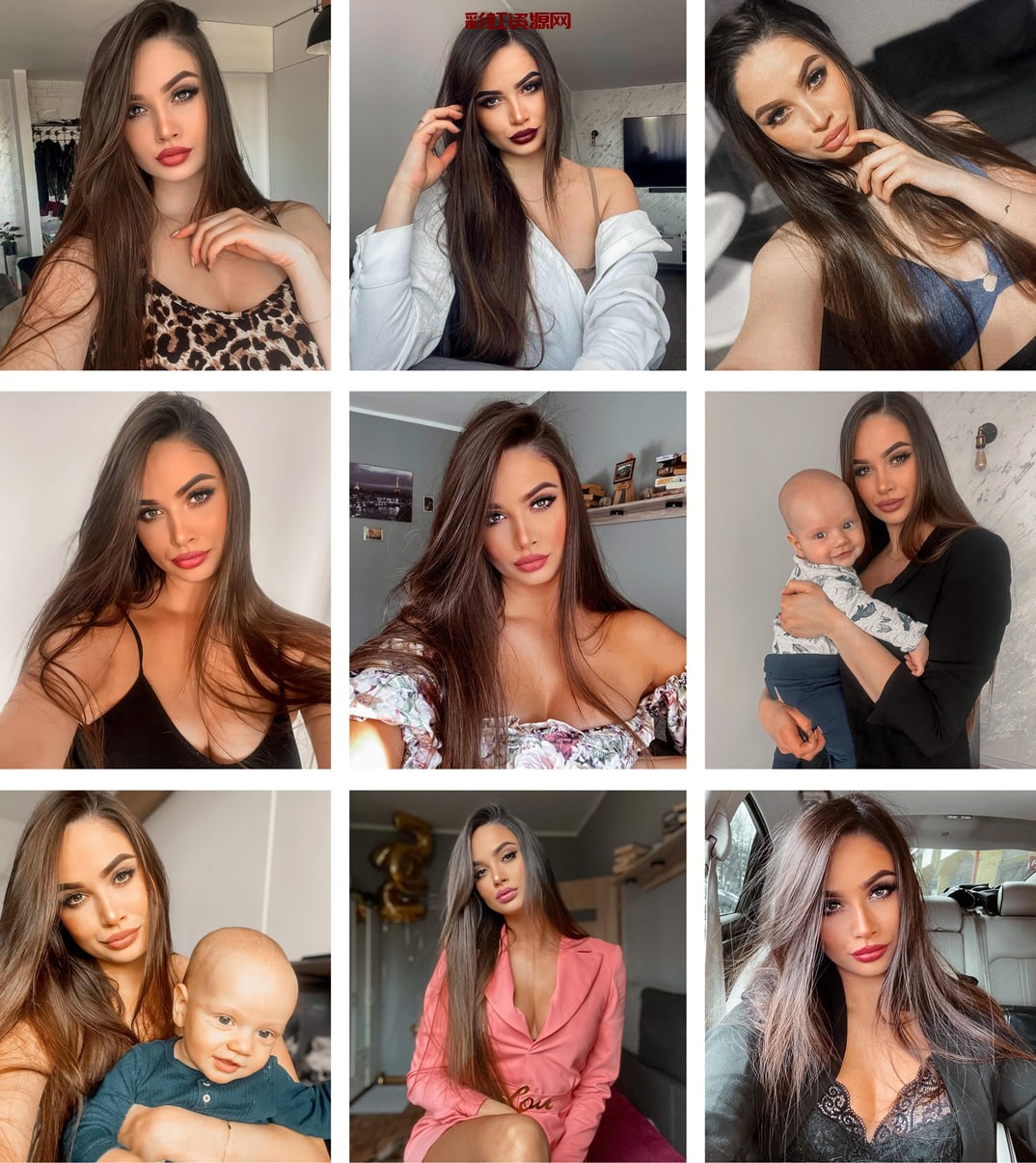 (编号kk126)  欧美 宝妈 日常 生活 自拍多1020张照片视频22个