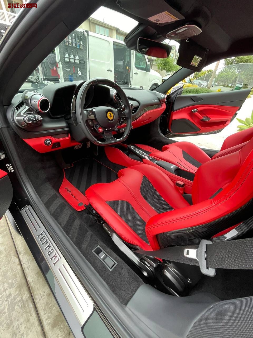 #洗车 #上门服务 #美国 #洛杉矶 #法拉利 #跑车