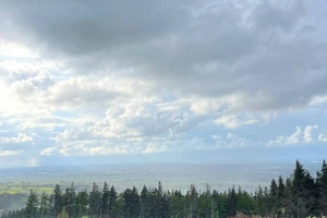 #爱尔兰?? #欧洲 #户外 #徒步 #爬山  ??周末爬山俯瞰都柏林｜Ticknock Forest||导航地址：Ticknock Forest Car Park   俯瞰都柏林的山，海，云，小羊?，街道，楼房