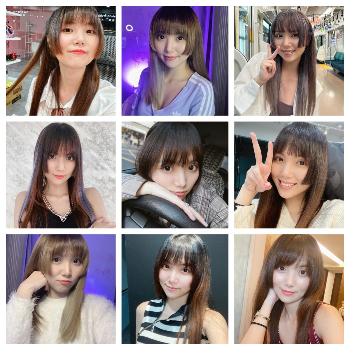 (编号LA184）  #台湾 自拍 旅游 生活 四季服装 低曝光 1315张照片58个视频 (有ig)