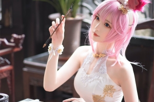 南宫 八重樱旗袍