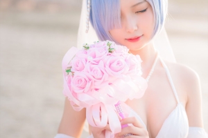 橙子喵-大吃货 蕾姆花嫁