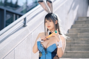 浅安安 成都漫展兔女郎