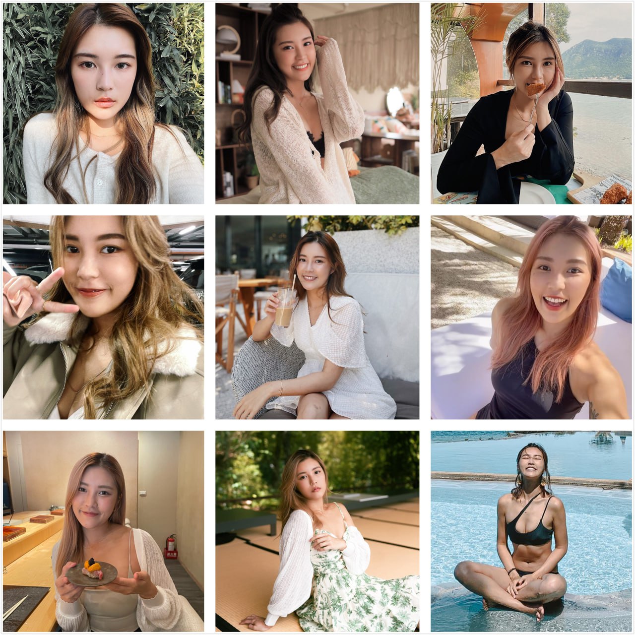 #香港 #性感 美女 中医硕士生 生活日常 下午茶 旅游 自拍