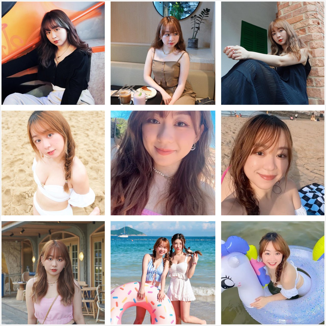 编号 mn157  #香港 性感大胸美女 生活日常 朋友聚会 下午