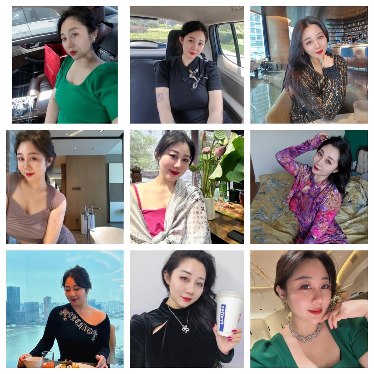 编号 B38  #性感 美女 生活日常 基本全是自拍 身材好 照片风格多 生活呢奢侈 豪车座驾  图片 416 张 无视频 #国内 #有账号