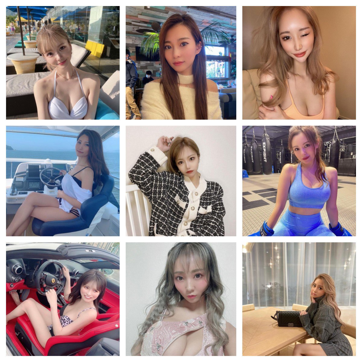 编号 MT24 地区: #日本 日常动态: 多职业: 富二代睡前 居家: 有自拍视频: 有 适合虚拟视频（曝光量低 自拍 生活素材 打高尔夫 邮轮 健身 豪车 36d【1377照片. 视频73 #有ig 可更新