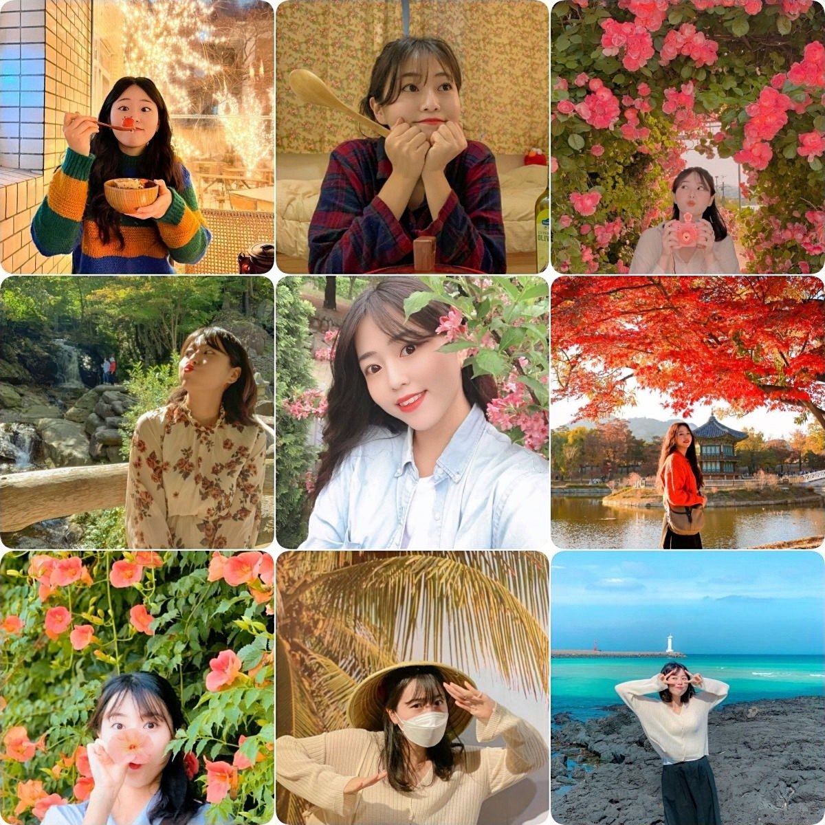 编号WE22 地址：#韩国 有自拍视频 有风景照片 有各处游玩素材照片 有海边生活… [复制链接]