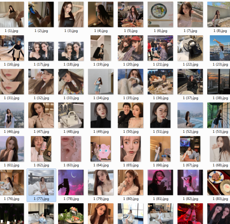 #日本 美女 日常 生活 旅游470张照片视频125个