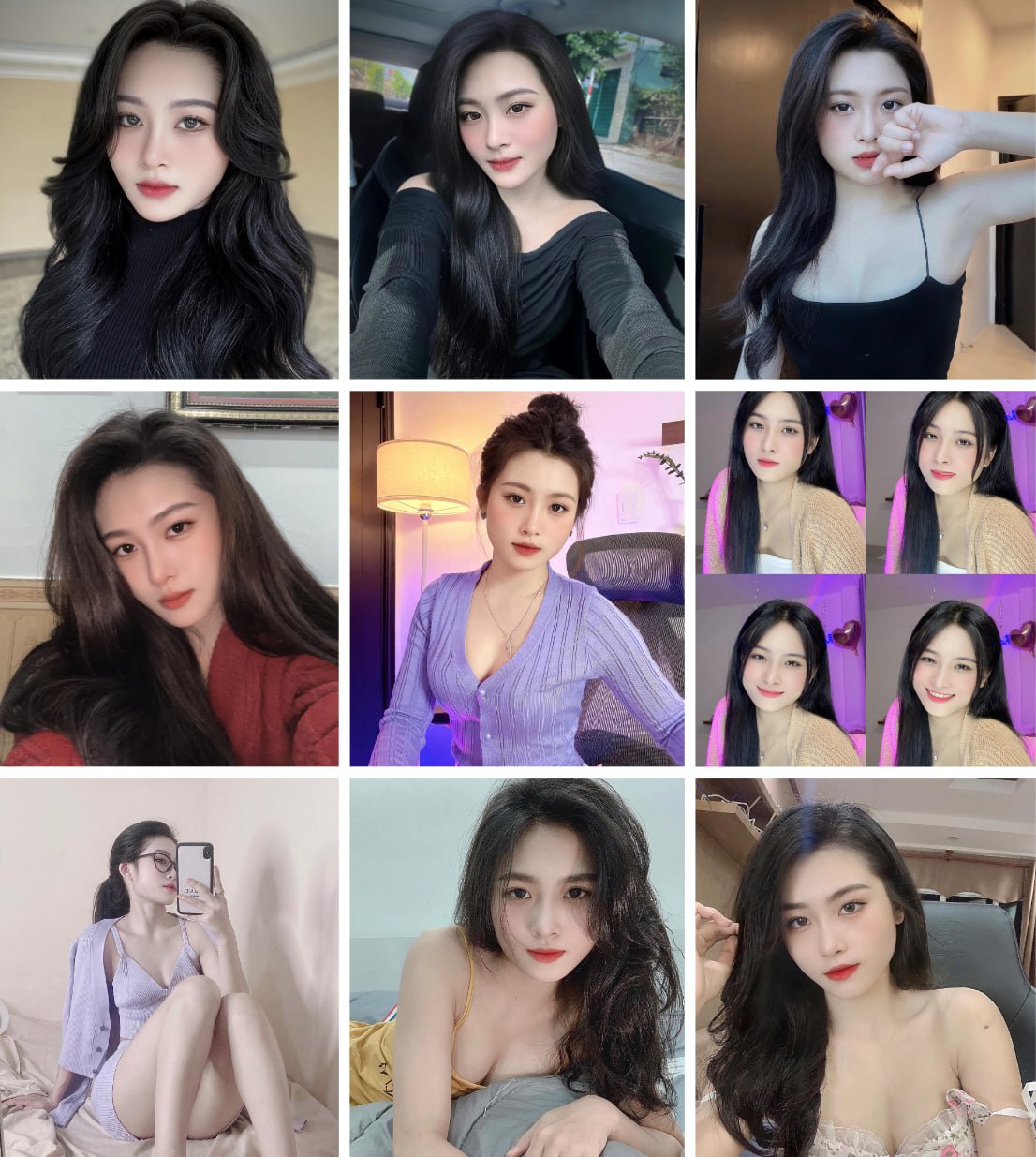 (编号sk271)  #越南 美女 日常 生活 自拍多800张照片视频105个