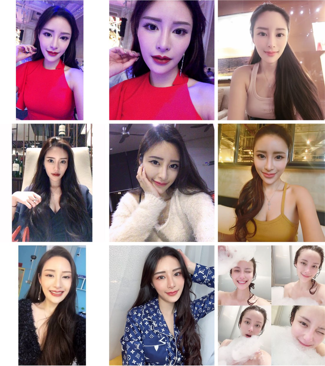 (编号sk267)  #马来西亚 美女 日常 生活 1193张照片视频54个