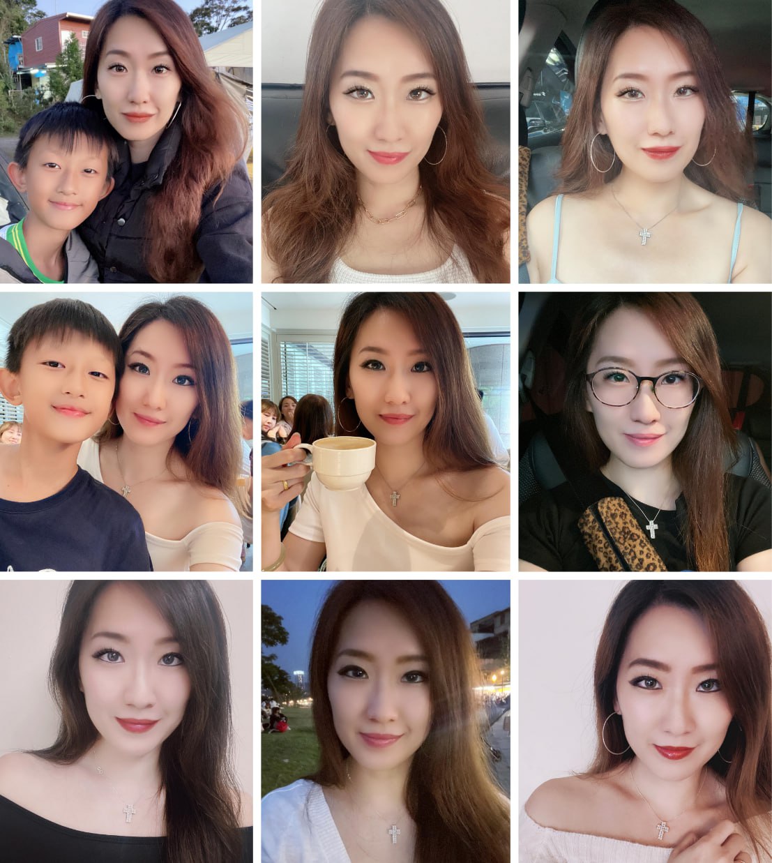 (编号sk265)  #台湾 美女 宝妈 日常 生活 旅游1096张照片视频16个