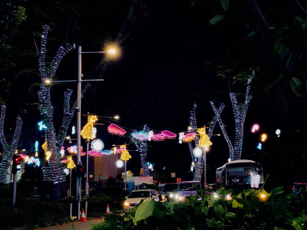 #新加坡?? #乌节路 #夜景