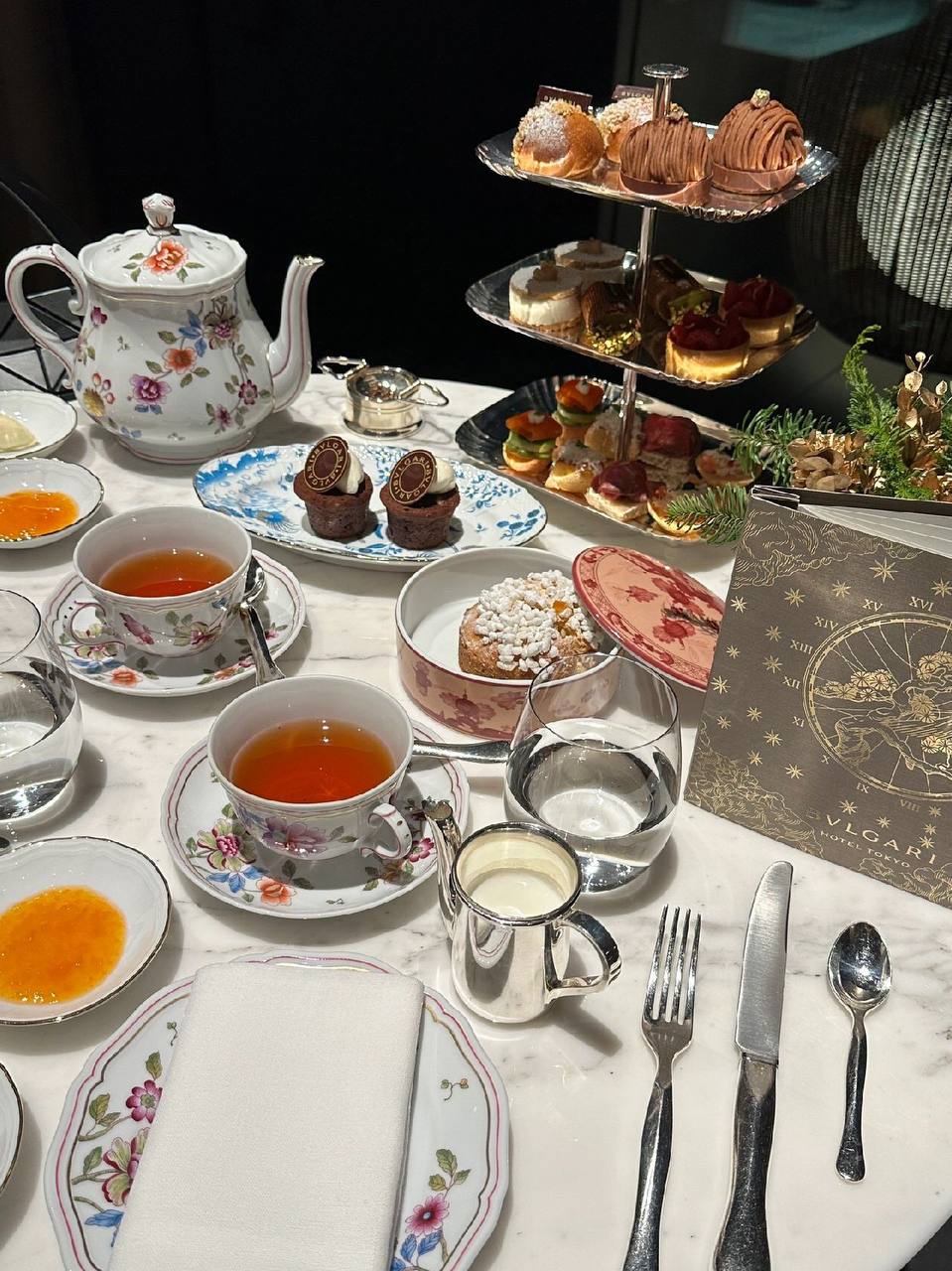 #日本?? #东京 #宝格丽 #下午茶 #美食