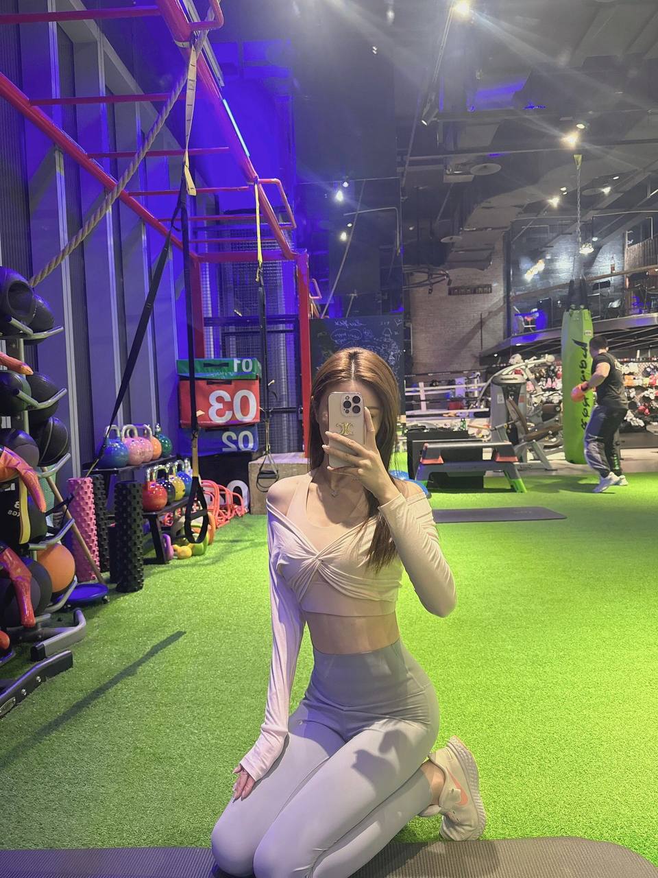 #健身 #美女 #运动 #自拍