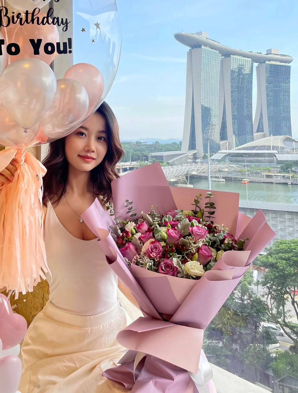 #新加坡 #生日 #庆生 #女设 新加坡 | 丽思卡尔顿酒店·生日||?丽思卡尔顿酒店
