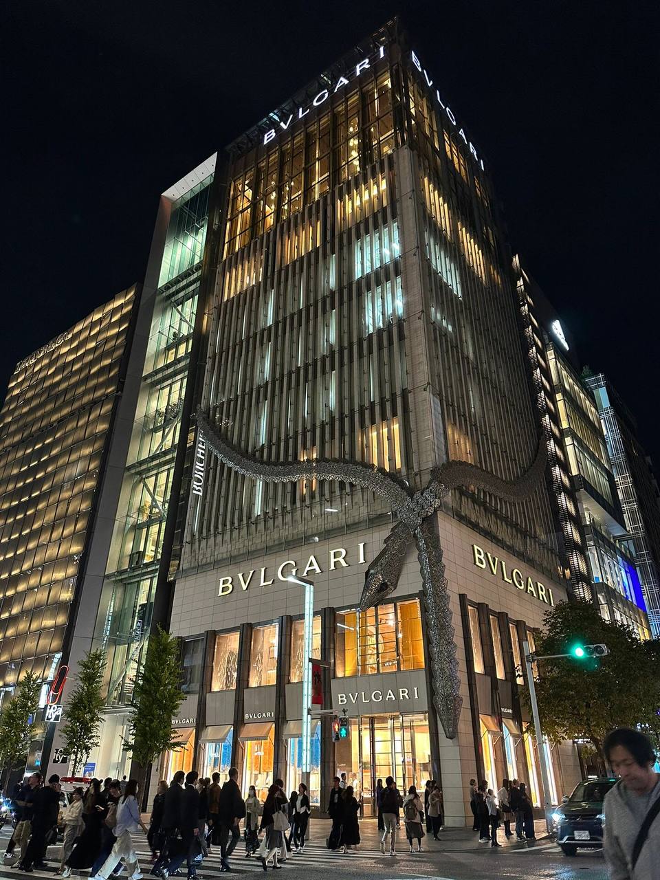 #日本?? 银座 #夜景