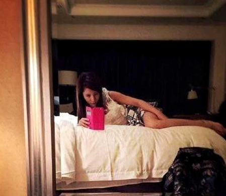 网曝门事件 香港女团嫩模 艾美琦Amy