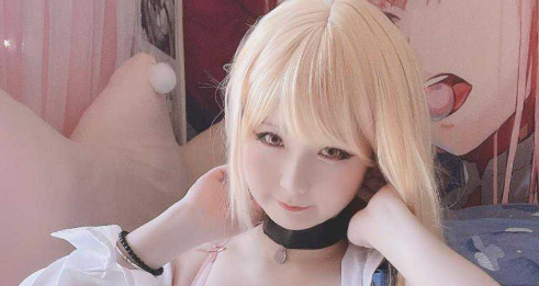 推特23w粉二次元博主 习呆呆misao28 Cos喜多川海梦使用