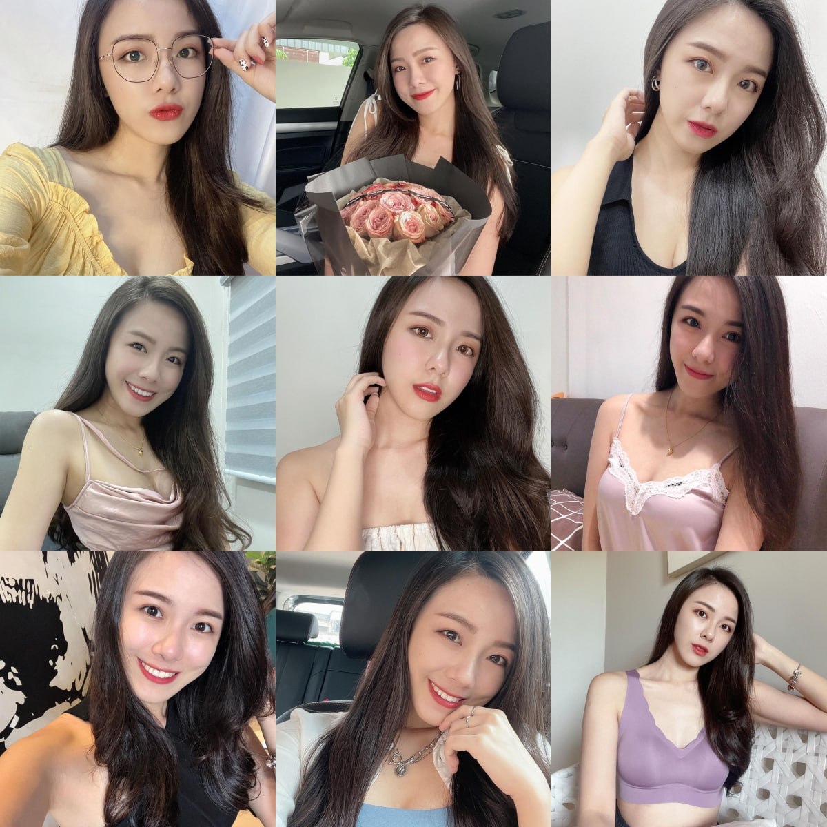 编号XH85 自拍???? #国内 居家 吊带睡衣 生活场景丰富 自拍多 旅游 风景  生活日常 照片767张 视屏5个 （带IG）