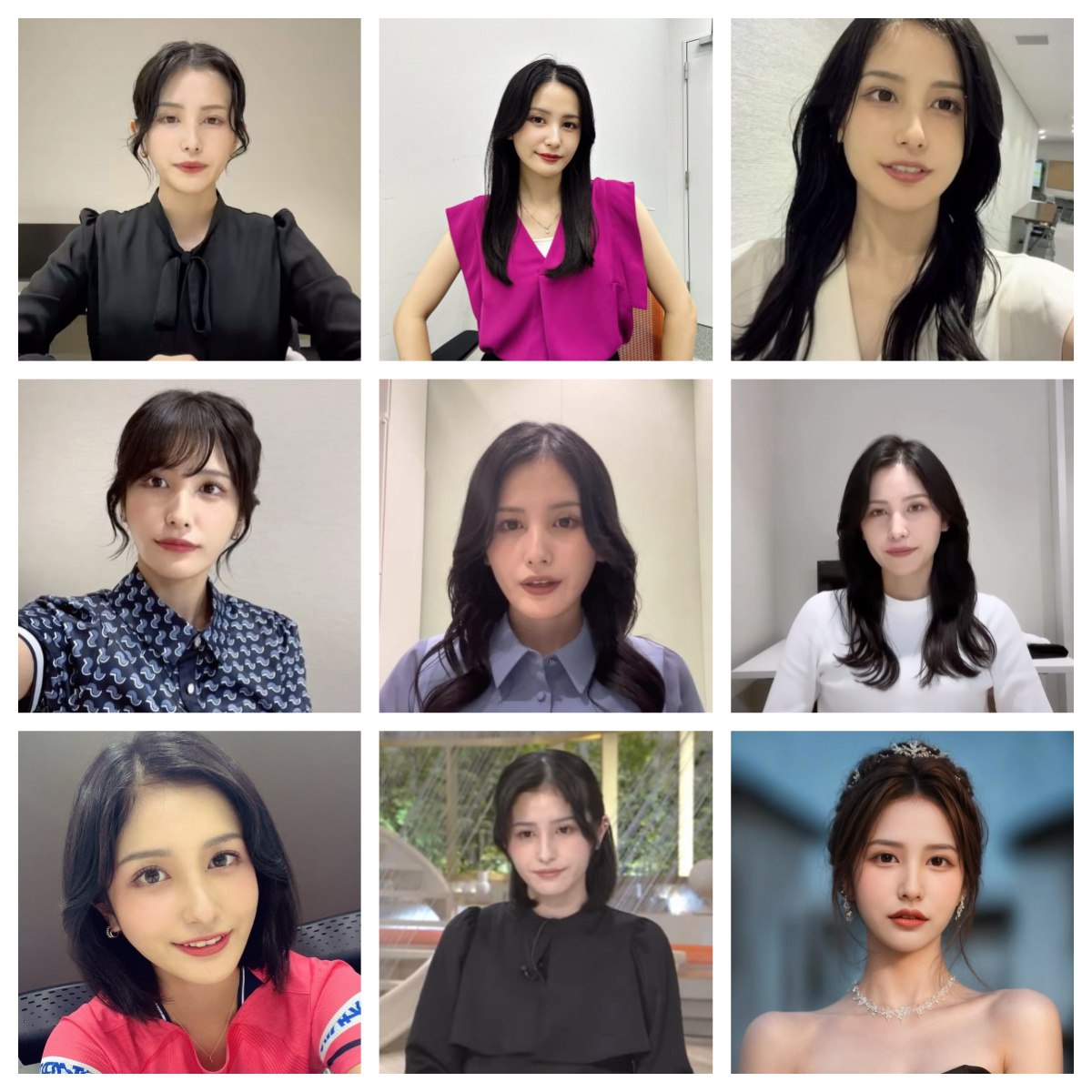 (编号ssk62)  #日本 美女 日常 生活 工作 旅游 自拍 1021张照片视频219个（带ig)