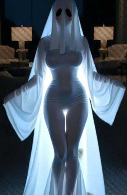 抖音COS幽灵娘爆火出圈 这身材简直是极品