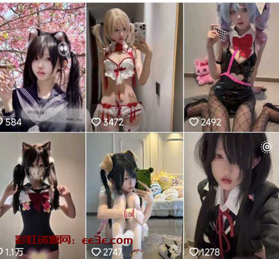 抖音萝莉网红 璐酱 大量不视频流出 大奶甜妹