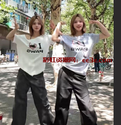 抖音双胞胎网红 桃子汽水 金主定制视频曝光 赤