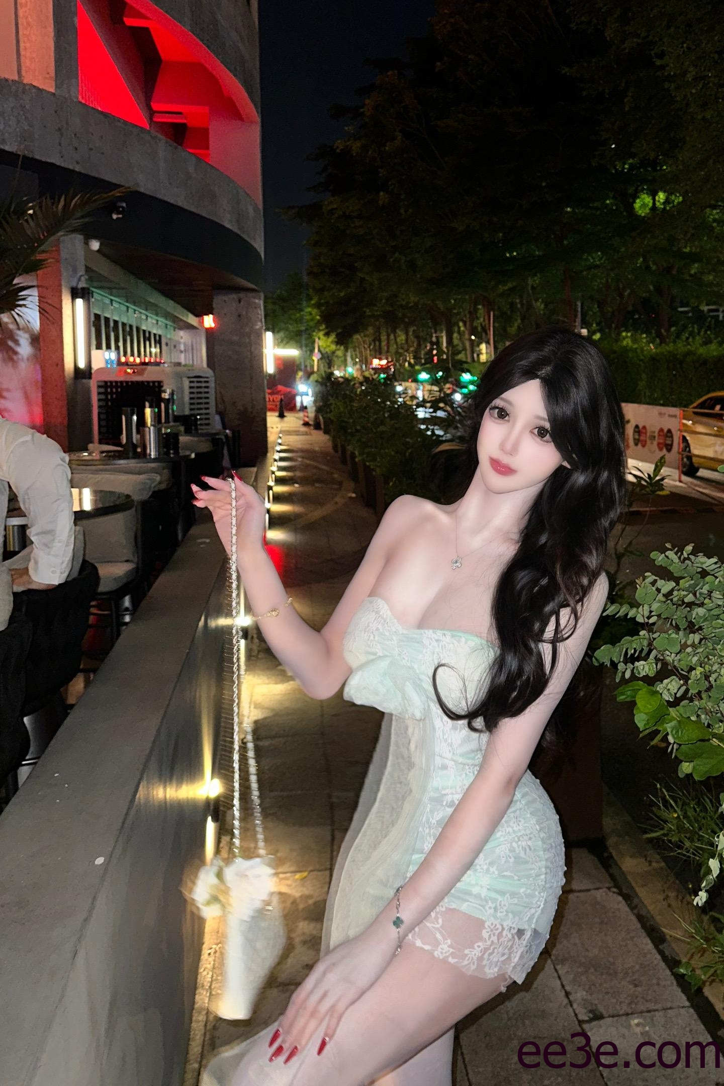 无欲无求的推土君纯欲旗袍，套图鉴赏