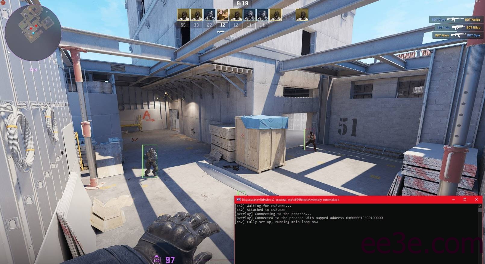 CSGO2·外部方框自瞄锁头显血量作弊辅助 v11.19