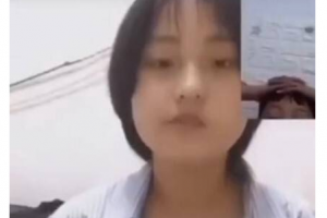 全网热瓜 镇中初一 1 班 赵新妍 真实校园聊视频完整版