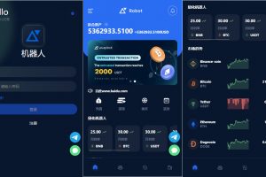 五国语言收益理财BTC虚拟币质押定期存币系统源码_加密货币机器人量化交易系统_内附搭建教程