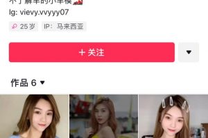 吃瓜 抖音 VievyVy 马来西亚车模图外流