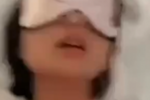 热瓜 网传快手百万粉丝博主 张悦 眼罩门事件