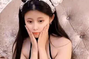 高端精品 超美眼镜反差「司雨」