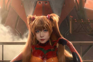 国产自拍！！二次元 COSER【喵小吉】EVA – 明日香 拯救世界