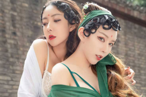 极品女神尤妮丝与松果儿双重出击《白蛇新爱》古艳