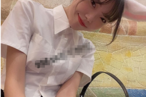 【反差女友】超听话的兔牙小姐姐 喝醉后被男友