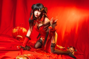 妍子坚不可摧 时崎狂三新年旗袍