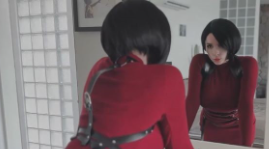 人气女神 SweetieFox 新作 COS生化危机艾达王