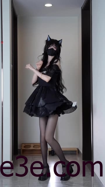 抖音Jessie婕西姐妹花黑色系列，微密圈高清图集