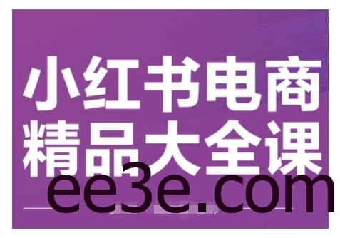 小红书电商精品大全课，快速掌握小红书运营技巧，实现精准引流与爆单目标，轻松玩转小红书电商(更新2月)