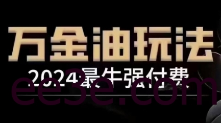 2024最牛强付费，万金油强付费玩法，干货满满，全程实操起飞