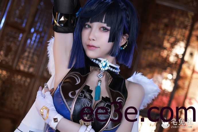 曼妙身姿水淼aqua夜兰礼服的原神cos作品免费哪里看