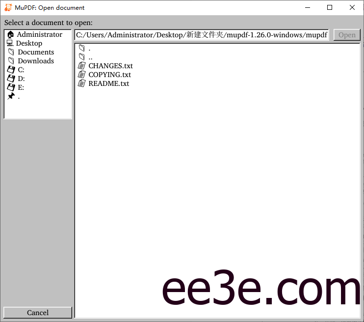 MuPDF(轻量级PDF阅读器编辑器) v1.26.0 绿色版