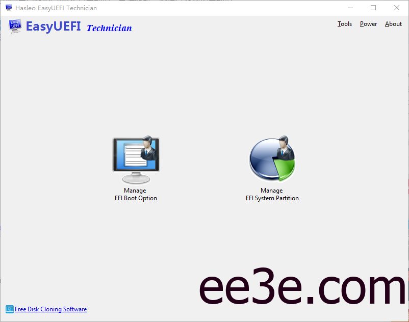 EasyUEFI 管理EFI/UEFI启动项 v5.8.1.2 便携版