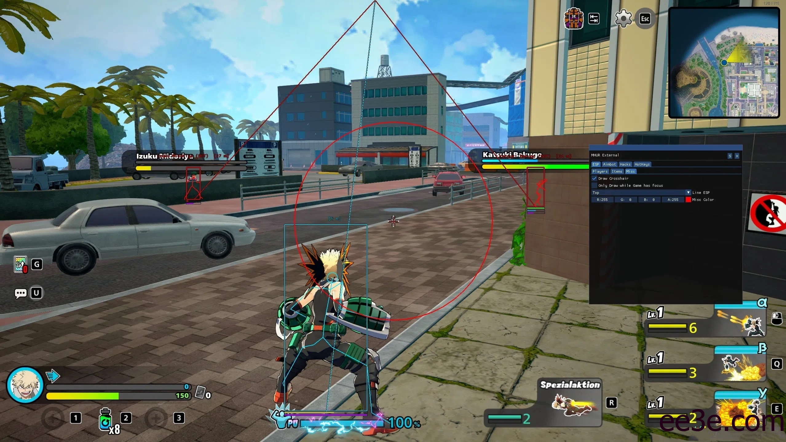 My Hero Ultra Rumble·外部透视自瞄多功能辅助